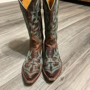 Old Gringo Diego Brown Cowboy Boots 8B